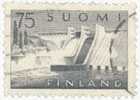 Finlande  485 (1959). - Barrage De Pyhakoski - Gebraucht
