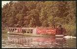 Canal Boat Postcard Motor Barge "Avon" On The Kennet & Avon Canal Newbury Berkshire - Ref 171 - Other & Unclassified