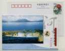 Dam,Xiaolangdi Hydropower Station,China 2001 Henan Tourism Bureau Advertising Pre-stamped Card - Wasser