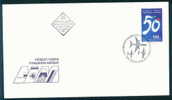 FDC 4302 Bulgaria 1997 / 9 Civil Air Transport / Airplane Flag 50 Jahre Zivile Luftfahrt In Bulgarien Zahl 50, Flugzeuge - Covers