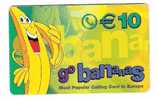 Germany - Deutschland - Go Bananas - €10 - Prepaid - [2] Móviles Tarjetas Prepagadas & Recargos