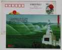 Pipeline Irrigation System,sculpture,China 1999 Xinjiang Construction Group Advertising Pre-stamped Card - Wasser