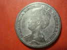 9254  NETHERLANDS HOLANDA HOLLAND   25 CENTS   SILVER COIN     AÑO / YEAR  1913  BC / FINE - 25 Cent