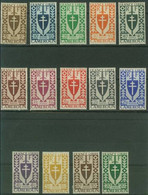 CAMEROON..1942..Michel # 224-237...MLH. - Ongebruikt