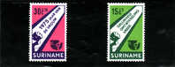 Surinam 1975 , Michel 693/4 , Neufs** - Surinam ... - 1975
