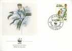 W0510 Nasalis Larvatus Nasique 1991 Brunei FDC Premier Jour WWF - Affen