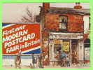 NOTTINGHAM, ENGLAND - MODERN POSTCARD FAIR, MARCH 1990 - FIRST EVER IN BRITAIN - LIMITED EDITION 1000 Ex - GEORGE BUSBY - Nottingham