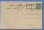 137 Op Kaart Met Mekanische Vlagstempel OLYMPIADE 1920 ANVERS Van ANTWERPEN / ANVERS 6 - Sommer 1920: Antwerpen