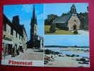 29  PLOUESCAT ++ Multivues 3 +eglise Chapelle +non Circulee ++ Edit Artaud  ++finistere - Plouescat