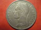 878 CONGO  BELGE BELGIQUE  UN FRANC   ARBOL  AÑO / YEAR  1927 MBC/VF - 1885-1909: Leopold II.