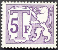 COB N° : TX  69 (A) (**)  Papier Terne - Stamps