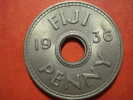 949 FIJI ISLANDS   ONE PENNY   AÑO / YEAR  1936  UNCIRCULATED  SIN CIRCULAR - Fidji