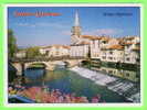 SAINT-GIRONS (09) - L´ÉGLISE ET LE PONT SUR LE SALAT - ÉDIT. D´ART LARREY - - Saint Girons