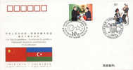 PFTN.WJ-103 CHINA-Azerbaijan DIPLOMATIC COMM.COVER - Brieven En Documenten