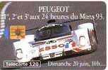 PEUGEOT 905 520 JUIN 10H00 120U SO3 07.93 BON ETAT - 1993