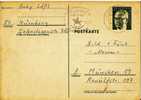 GERMANY BRD POSTCARD WITH REPLY CARD - P106 USED - Other & Unclassified