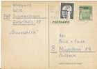 GERMANY BRD POSTCARD WITH REPLY CARD - P106 USED - Other & Unclassified