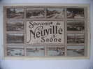 NEUVILLE-SUR-SAONE  :  Souvenir De ...Carte Fantaisie - Neuville Sur Saone