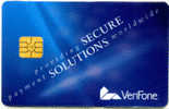 TEST TRIAL CARD GEMPLUS VERIFONE USA - [2] Chip Cards