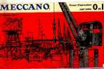 MANUEL D'INSTRUCTIONS  MECCANO  Boite 0 Et 1 . - Modelbouw