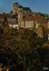 CPSM.  GOURDON EN QUERCY. VUE D'ENSEMBLE ET LES TROIS TOURS. DATEE 1991. - Gourdon