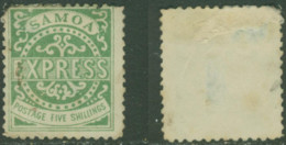 SAMOA..1877/81..Michel # 7 III...used...MiCV - 700 Euro. - Samoa