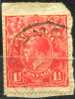 Australien Mi.N° 71 A Auf Briefstück  Gestempelt 1926, Freimarken: König Georg V Platten - Type ? - Used Stamps