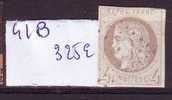 41 B  COTE 325 E - 1870 Bordeaux Printing