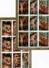 Gemälde 400. GT Des Maler Rubens 1977 St.Thomas-/Prinzen-Insel 455/7 Plus 2x9-KB O 64€ Art Painting Sheetlet Of Sao Tome - Nudi