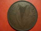 2686  IRELAND EIRE IRLANDA  1 PENNY  GALLINA POULE ANIMAL      AÑO / YEAR  1928  VF++ - Irlande