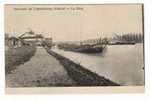 BAS-RHIN  /  Souvenir  De  LAUTERBOURG  /  LE  RHIN   ( Péniche "RAAS KARCHER  N° 18"  Et  Sablière ) - Lauterbourg