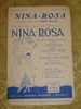 1 Partition Chanson - Nina Rosa -1 - Altri & Non Classificati