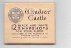 UNITED KINGDOM ANGLETERRE ENGLAND WINDSOR CASTLE ENVELOPPE CARNET DE 12 PETITES PHOTOS - Windsor Castle