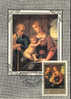 1983  Russie Carte Maximum  Raffaello Notre-Dame Madonna  Peinture Pittura Painting - Madones