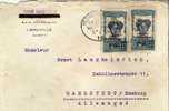 Faf110/ Gabun-Überdrucke Mit Entwertung Dt. Seepost-Linie 1928 - Lettres & Documents