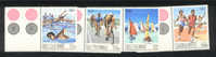 Jeux Olympiques 1988 Séoul  Barbados  **  Never Hinged  Cyclisme, Natation, Voile, Athlétisme - Summer 1988: Seoul