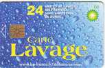 CARTE LAVAGE BP 24 UNITES GEM ETAT COURANT - Car Wash Cards