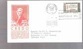 FDC American Credo Series - Jefferson - Scott # 1141 - 1951-1960