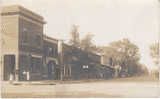 Sedgwick Kansas 1910s Real Photo Street Scene On Vintage Postcard - Other & Unclassified