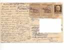 250) 1945 LUOGOTENENZA Lupa Imperiale Mista Tariffa Palermo 30-6-1945 - Poststempel