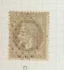 France N° 30 Napol. Lauré Obl. Petit Chiffre 2316 Oissel/seine (74).cote 35€. - 1863-1870 Napoléon III Con Laureles