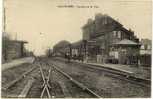 Carte Postale Ancienne Gravelines - La Gare Et La Voie - Chemin De Fer - Gravelines