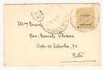 12696)lettera Con 25c  Amm Lire Da Catania A Città Il 8-8-1944 - Poststempel