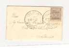12712)lettera Con 30c  Amm Lire Da Catania A Città Il 17-8-1944 - Poststempel