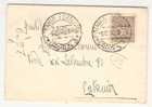 12715)lettera Con 30c  Amm Lire Da Catania A Città Il 9-8-1944 - Marcophilie