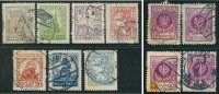 ● POLONIA - Repubblica - 1925 / 26  -  N. 279, 310 . . .   Usati  -  Lotto  269 /76 - Used Stamps