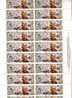 1992 EUROPA - Cept Sheet Of 20 Set – Used  (oblitere) BULGARIA / Bulgarie - 1992