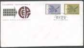 Griechenland Mi. N° 890/91 Von1965, Europa Cept Ausgabe Auf FDC - Lettres & Documents