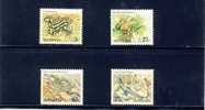 1981 Australia Lizards, Frogs And Snakes Set Of 4 Stamps All MNH - Nuevos