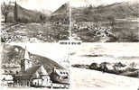 CPSM Dentelée Noir Et Blanc VIEILLE AURE Vallée D'aure,la Neste,l'église,les Montagnes - Vielle Aure